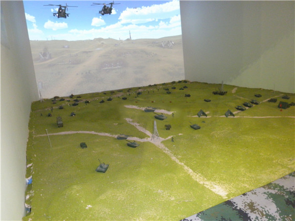 沙盤軍事模型制作