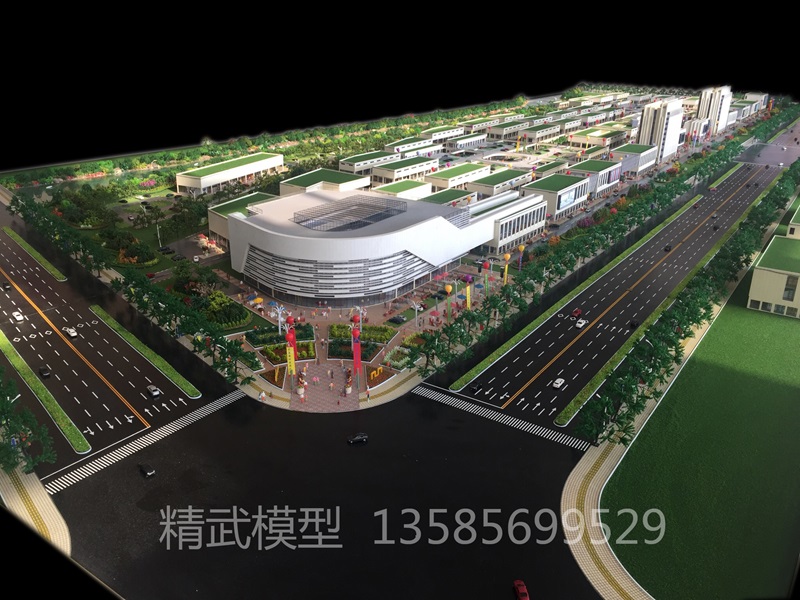 商業(yè)建筑沙盤模型