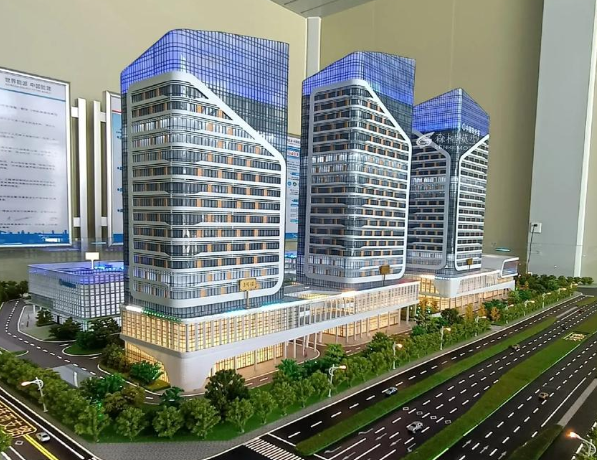 現(xiàn)代化建筑沙盤模型