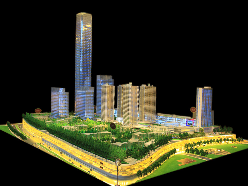 建筑沙盤模型底座組成部分