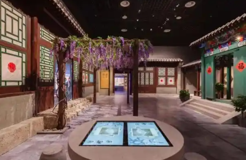 北京市檔案館整合利用有限資源通過沙盤模型復(fù)原五十年代初北京城的原貌